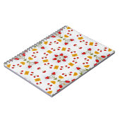 Atomic Mid Century Flower Notitieboek (Linkerzijde)