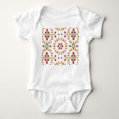 Atomic Mid Century Flower  Romper (Voorkant)