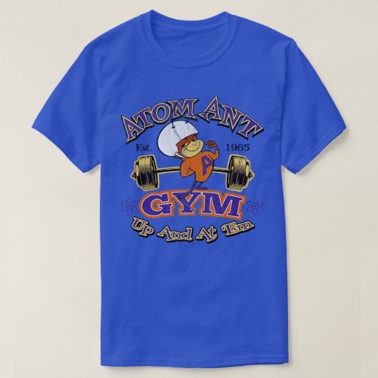 Atomic mier gym versleten t-shirt (Design voorkant)