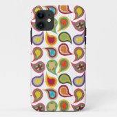 Atomic Paisleys Case-Mate iPhone Case (Achterkant)
