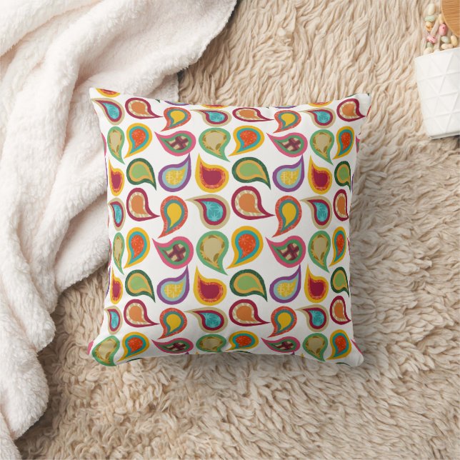 Atomic Paisleys Kussen (Deken)