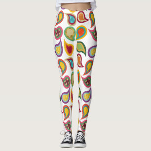 Atomic Paisleys Leggings