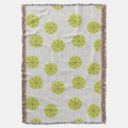 Atomic Pinwheels Gooi Deken (Voorkant Verticaal)