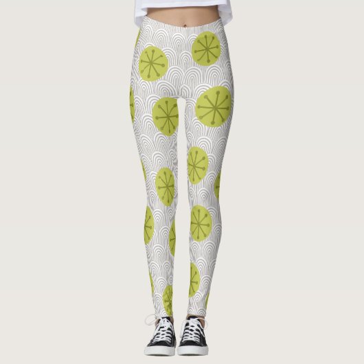 Atomic Pinwheels Leggings (Voorkant)