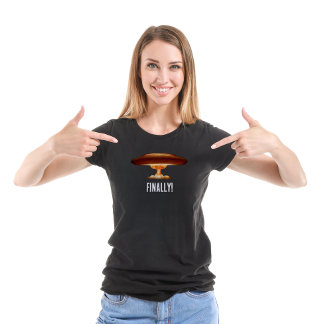 Atomic Relief Nuclear Eindelijk T-shirt