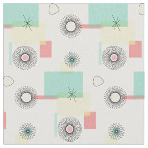 Atomic Retro Geo Stof