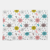 Atomic Retro Starburst Patroon Theedoek (Horizontaal)