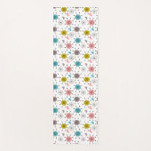 Atomic Retro Starburst Patroon Yogamat (Voorkant)