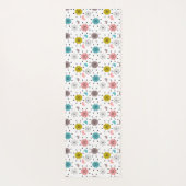 Atomic Retro Starburst Patroon Yogamat (Achterkant)