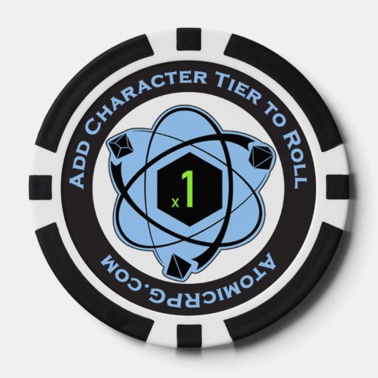 Atomic RPG-Systeem +1 Speler Token (Voorkant)