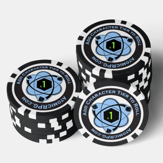 Atomic RPG-Systeem +1 Speler Token (Opstapeling)