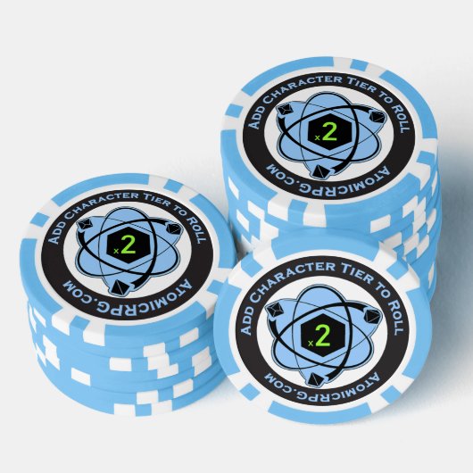 Atomic RPG-Systeem +2 Speler Token (Opstapeling)