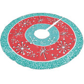 Atomic Sputnik Mid Century Modern Kerstboom Rok (Gekanteld)