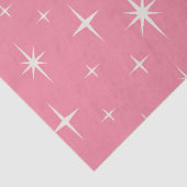 Atomic Starburst Roze Tissuepapier (Detail)