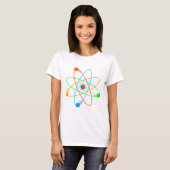 Atomic Structure Science T-shirt (Voorkant volledig)