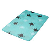 Atomic Turquoise Starbursts Badmat (Gekanteld)