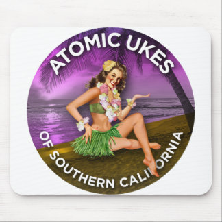 Atomic Ukes Hula Girl Muismat