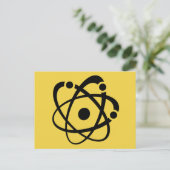 Atomic Wonk Briefkaart (Staand voorkant)