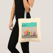 Atomique Palm Springs Stewardess Party Sac fourre- (Devant (produit))