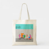 Atomique Palm Springs Stewardess Party Sac fourre- (Dos)