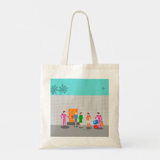 Atomique Palm Springs Stewardess Party Sac fourre- (Dos)