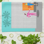 Atomique Palm Springs Stewardess Serviettes de cui (Plié)