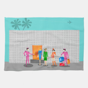 Atomique Palm Springs Stewardess Serviettes de cui