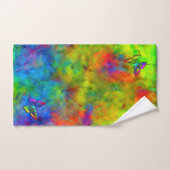 [Atomique teignez en nouant] papillon (Serviette à main)