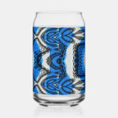 Atomisch Blauw Blikvorm Glas (Rechts)