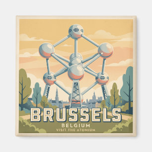 Atomium België Magneet