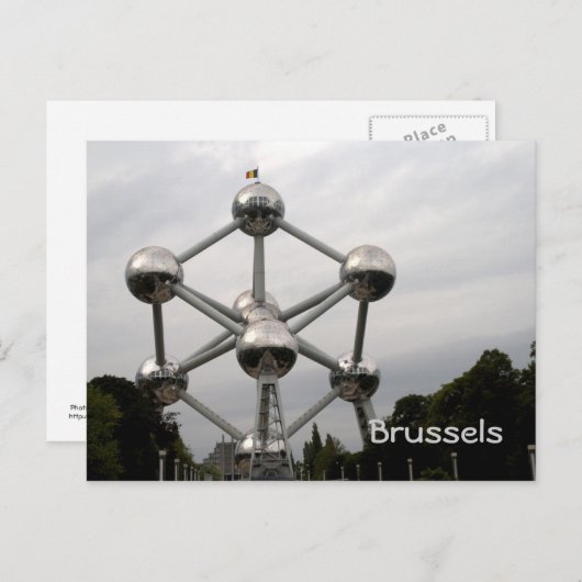atomium briefkaart (Voorkant / Achterkant)