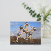 atomium briefkaart (Staand voorkant)