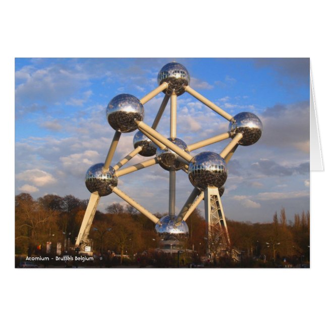 atomium - Brussel België (Voorkant Horizontaal)
