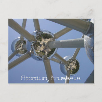 atomium, Brussel, België Briefkaart
