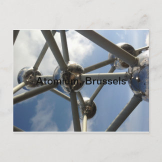 atomium, Brussel Briefkaart