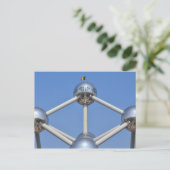 Atomium Brussels Travel Briefkaart (Staand voorkant)