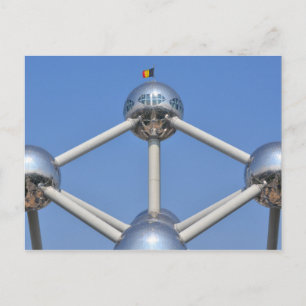 Atomium Brussels Travel Briefkaart