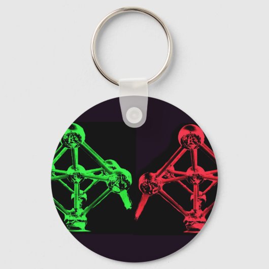 atomium collage sleutelhanger (Voorkant)