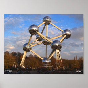 atomium-Poster, 10 x 7,5 inch Poster