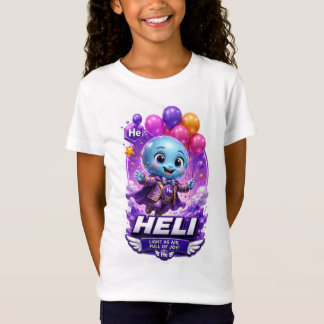 ATOMIVRA Helium Karakter – Edelgaschemie T-shirt