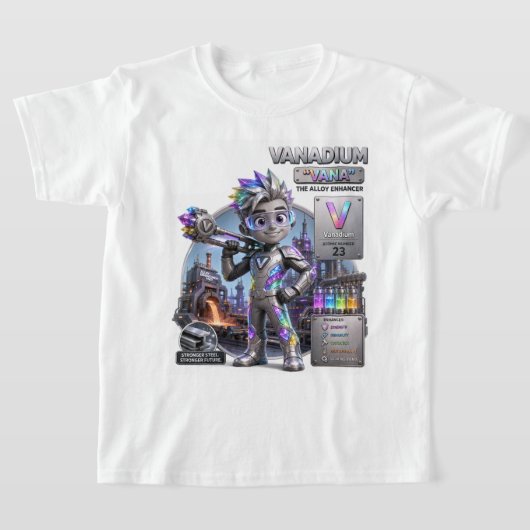 ATOMIVRA Vanadium T-shirt (Laagn)