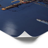 Atompunk Art Maximalism Style, Urban Mathematics Perfect Poster (Hoek)