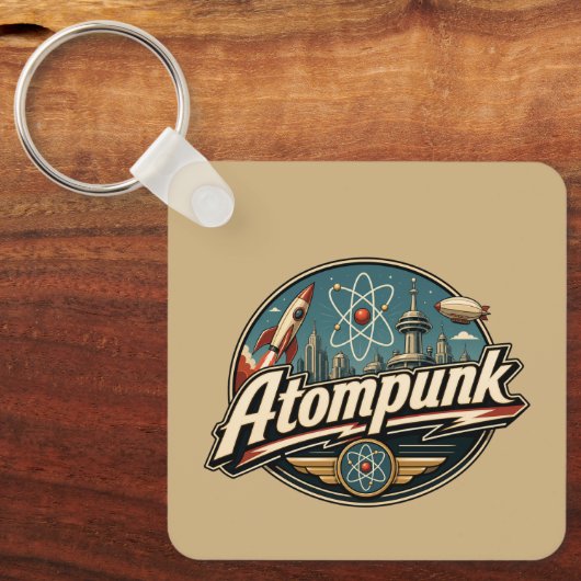 Atompunk Sleutelhanger (Voorkant)