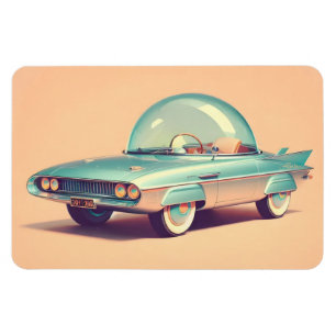 Atoom Futuristische Bubbelblaasauto Magneet