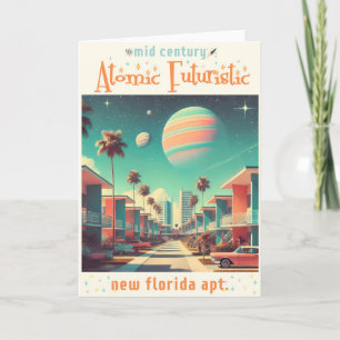 Atoom Futuristische Nieuwe Florida Appartementen Kaart