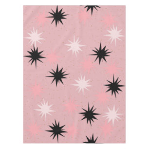 Atoom Roze Tafelkleed Starbursts
