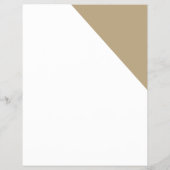 Atoom Symbool, Wetenschap Cursus Reclame Flyer (Achterkant)