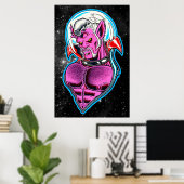 Atoom Weerwolf Poster (Thuiskantoor)