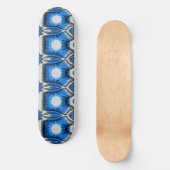 atoomblauw skateboard (Voorkant)