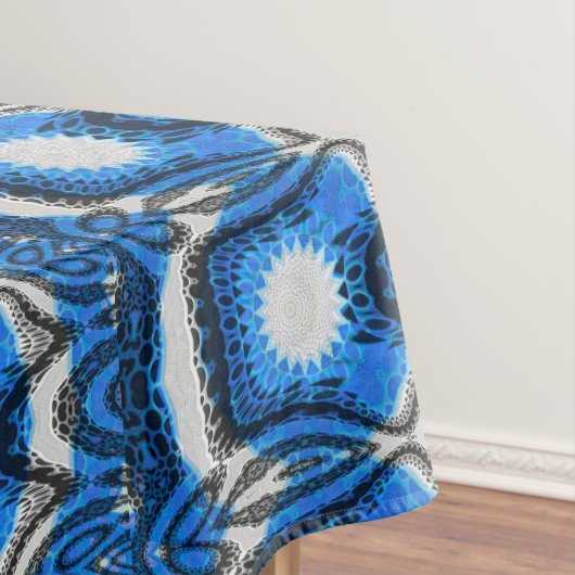 atoomblauw tafelkleed (Voorbeeld)